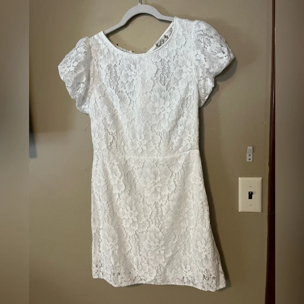 Free People Hailee Lace Mini Dress